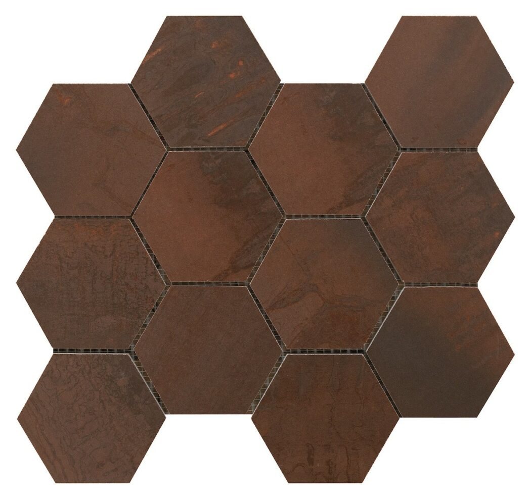 Mozaika Sintesi Met Arch copper 30x34