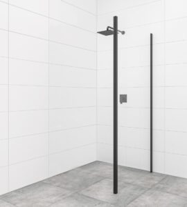 Bočné zástena k sprchovacím dverám 100 cm