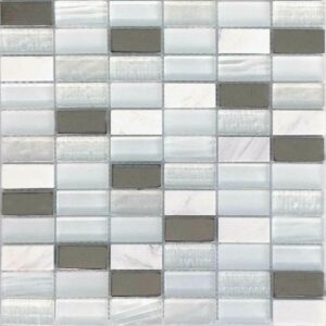 Mozaika Mosavit City blanco 30x30 cm