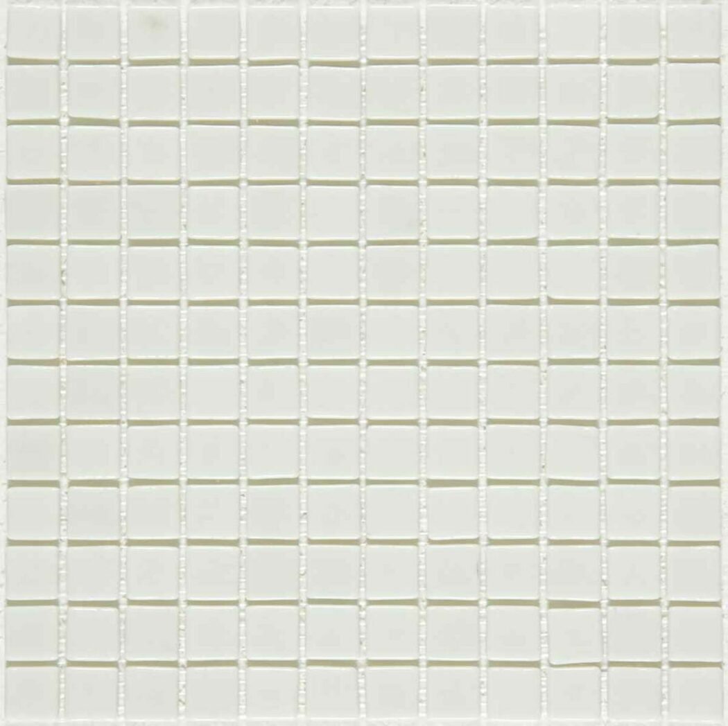 Sklenená mozaika Mosavit Monocolores Blanco 30x30