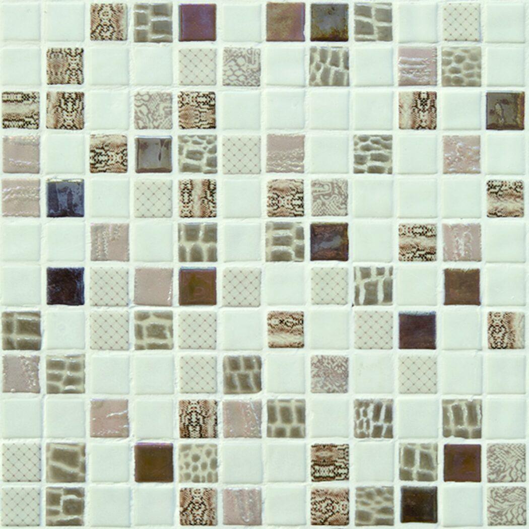 Sklenená mozaika Mosavit Safari beige 30x30