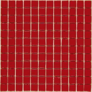 Sklenená mozaika Mosavit Monocolores rojo 30x30