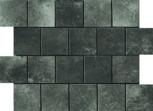 Mozaika Cir Miami pitch black 30x40