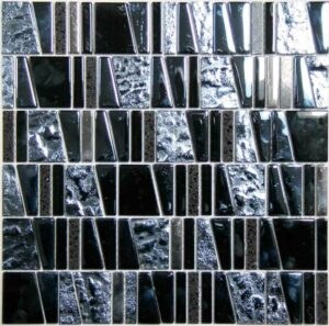 Kamenná mozaika Mosavit Asi negro 30x30