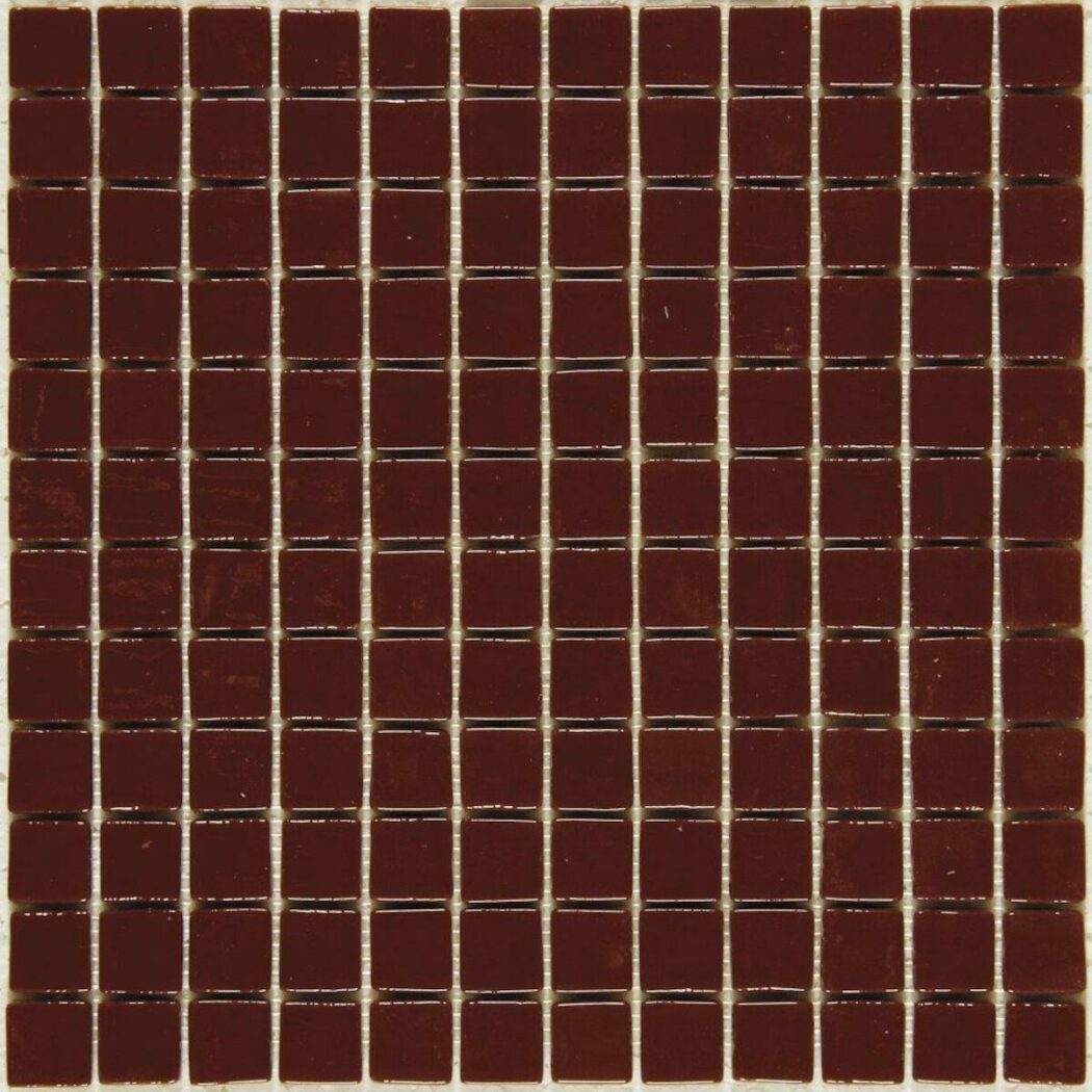 Sklenená mozaika Mosavit Monocolores marron 30x30