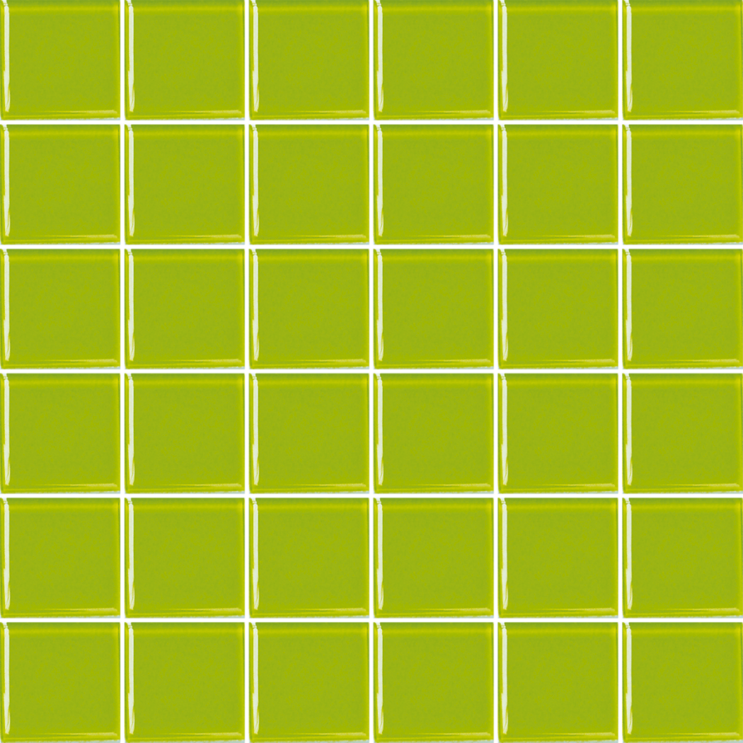 Sklenená mozaika Premium Mosaic zelená 31x31