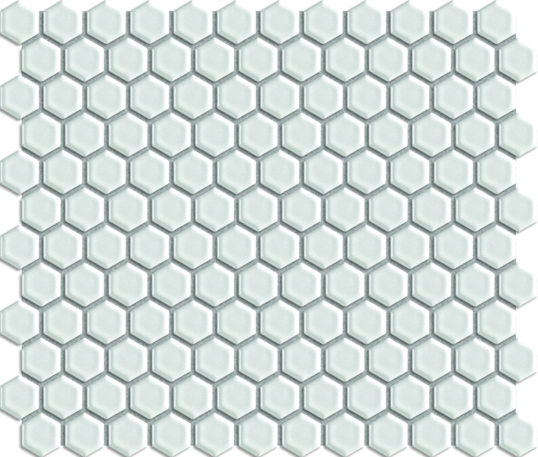 Keramická mozaika Premium Mosaic bílá 26x30