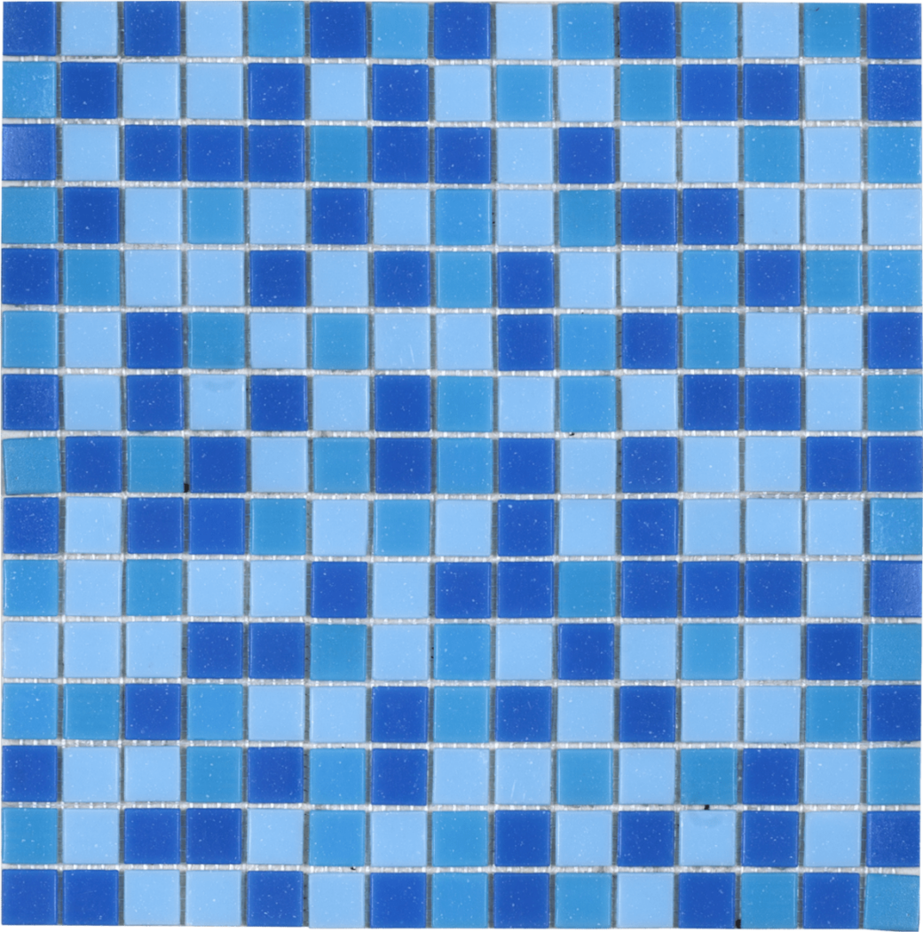 Sklenená mozaika Premium Mosaic modrá 33x33