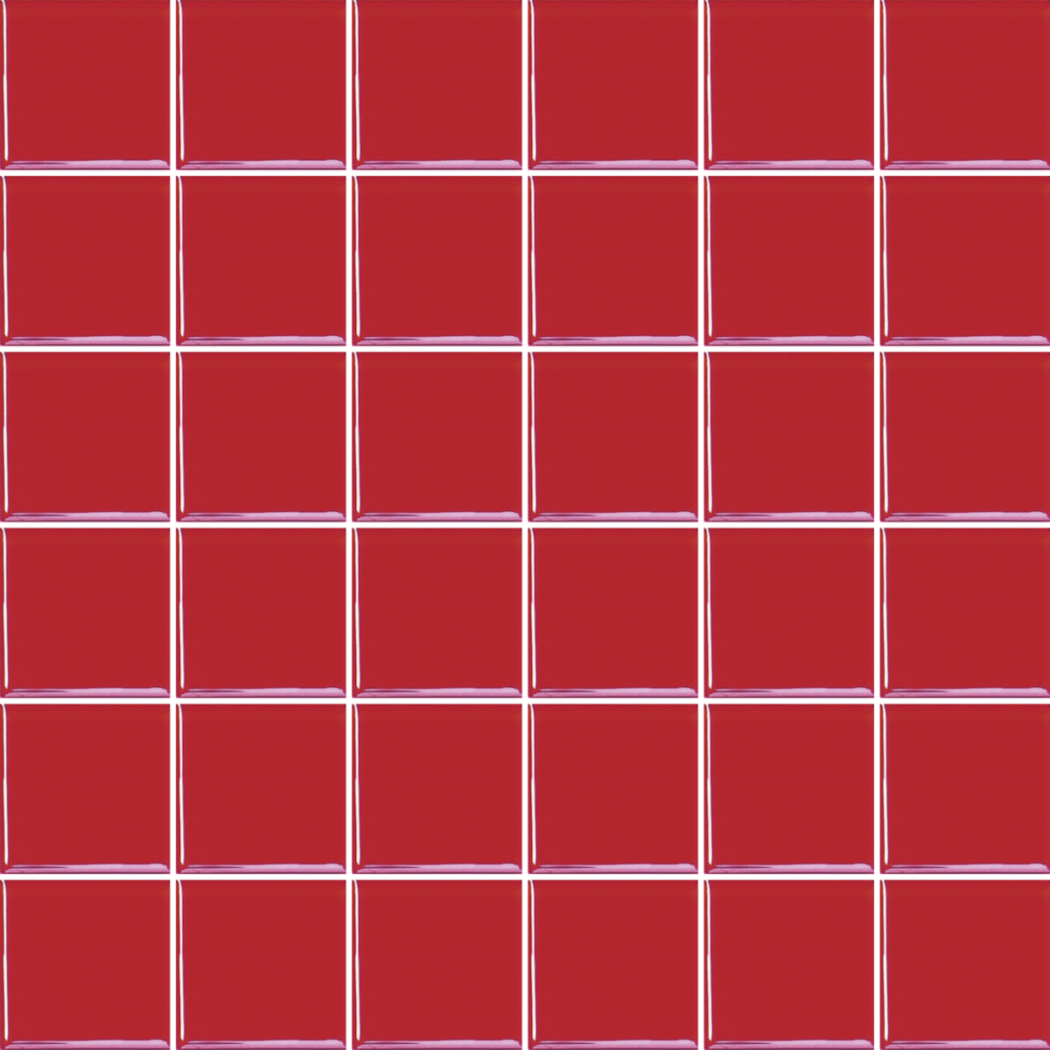 Sklenená mozaika Premium Mosaic červená 31x31