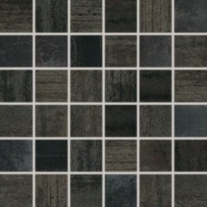 Mozaika Rako Rush čierna 30x30