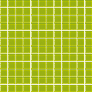 Sklenená mozaika Premium Mosaic zelená 30x30