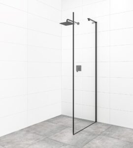 Bočné zástena k sprchovacím dverám 80 cm